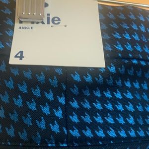 Pixie metallic ankle pants